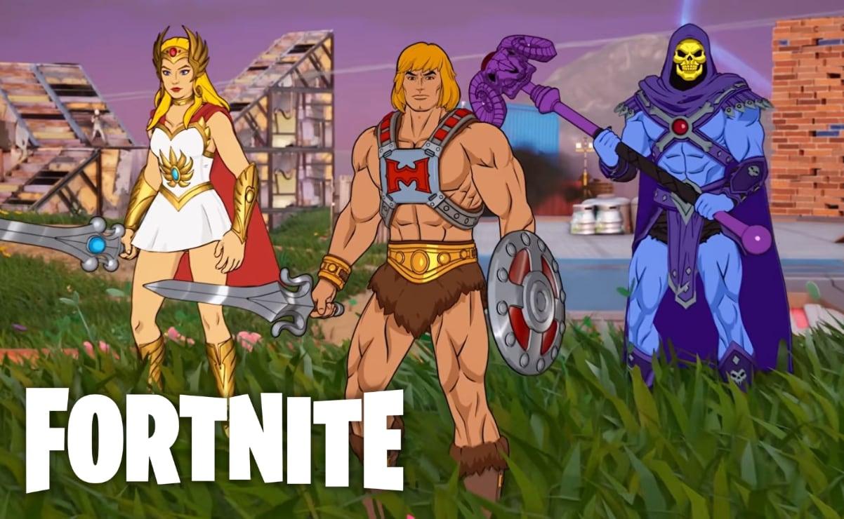 He-Man y Skeletor en Fortnite