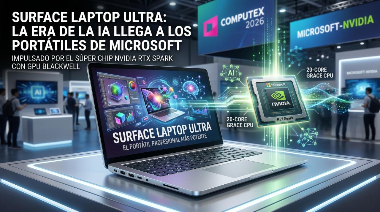 Pantalla Mini-LED Surface Laptop Ultra