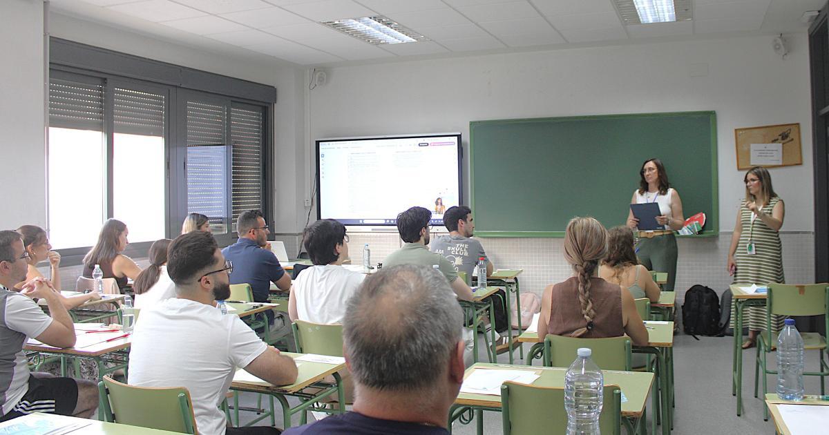 Aspirantes a las oposiciones de educación