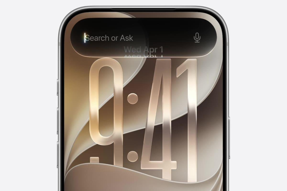 Interfaz de Siri AI con capacidades visuales