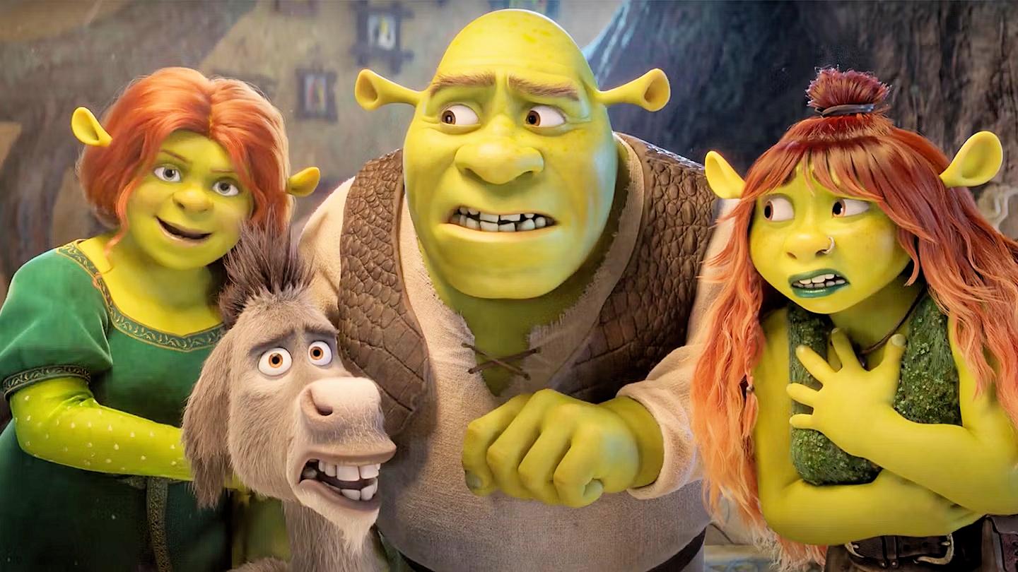 Escena del tráiler de Shrek 5