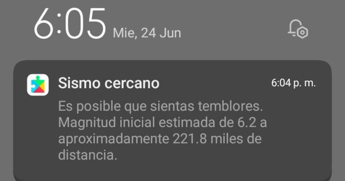 Ondas sísmicas y alertas digitales