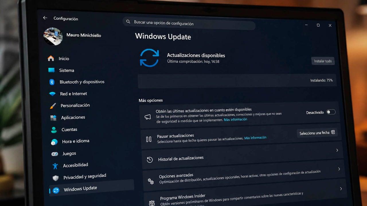 Configuración Windows Update