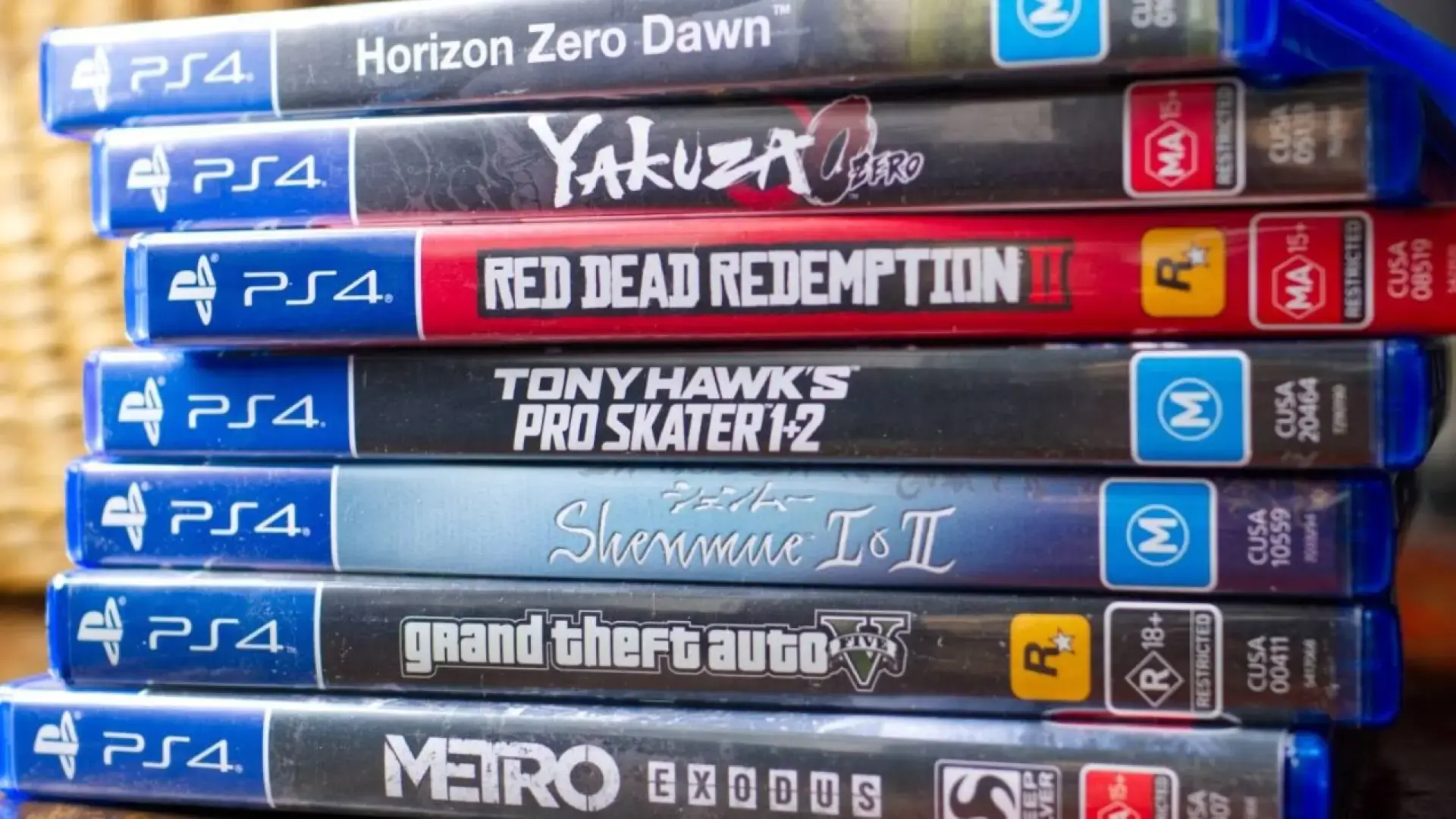 Transición al mercado digital de Sony Logotipo de PlayStation Store en pantalla