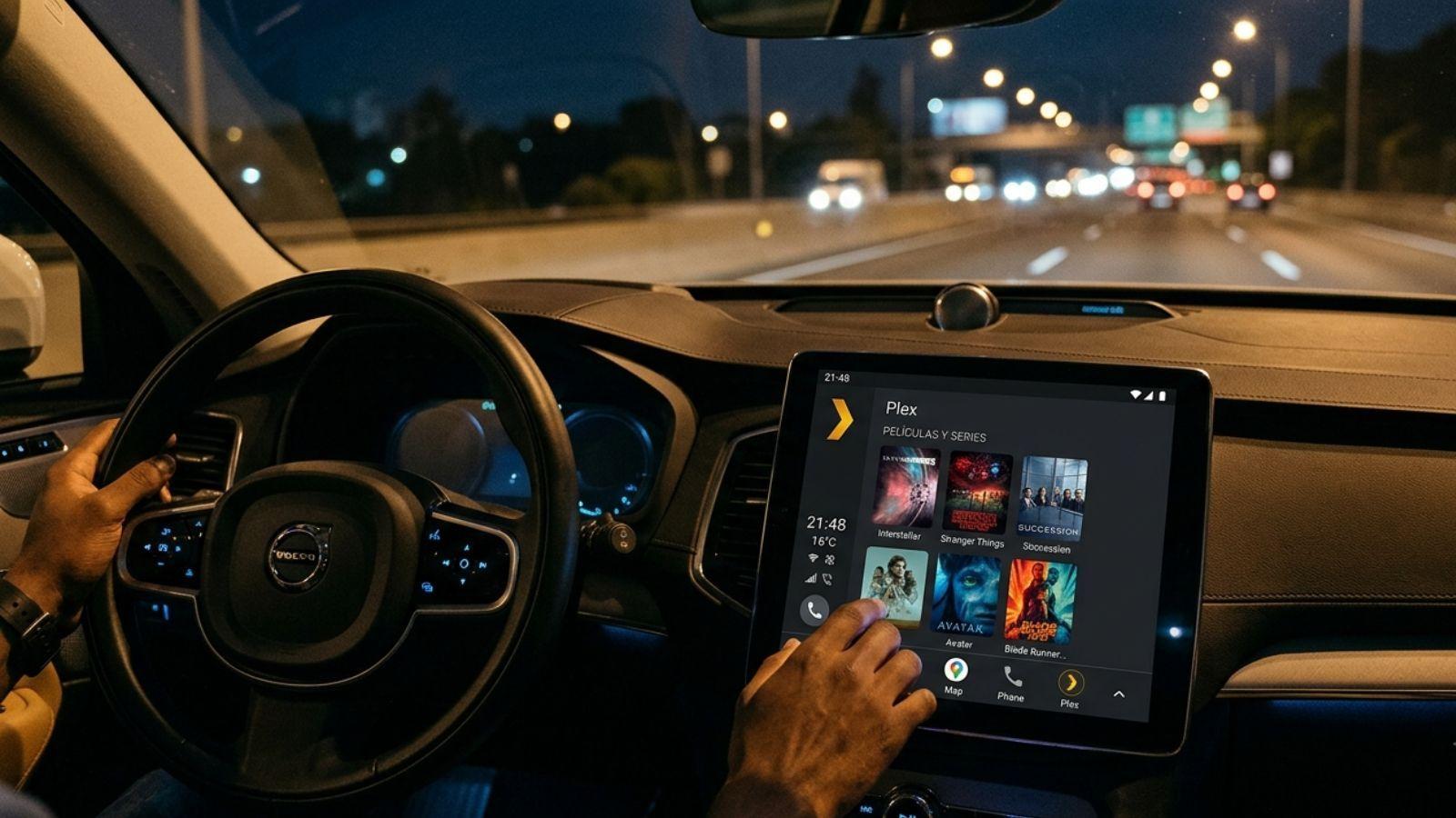 Teléfono conectado a Android Auto