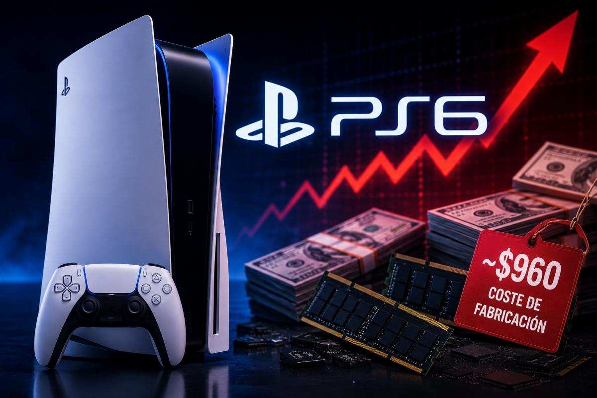 Logotipo PlayStation 6 en pantalla