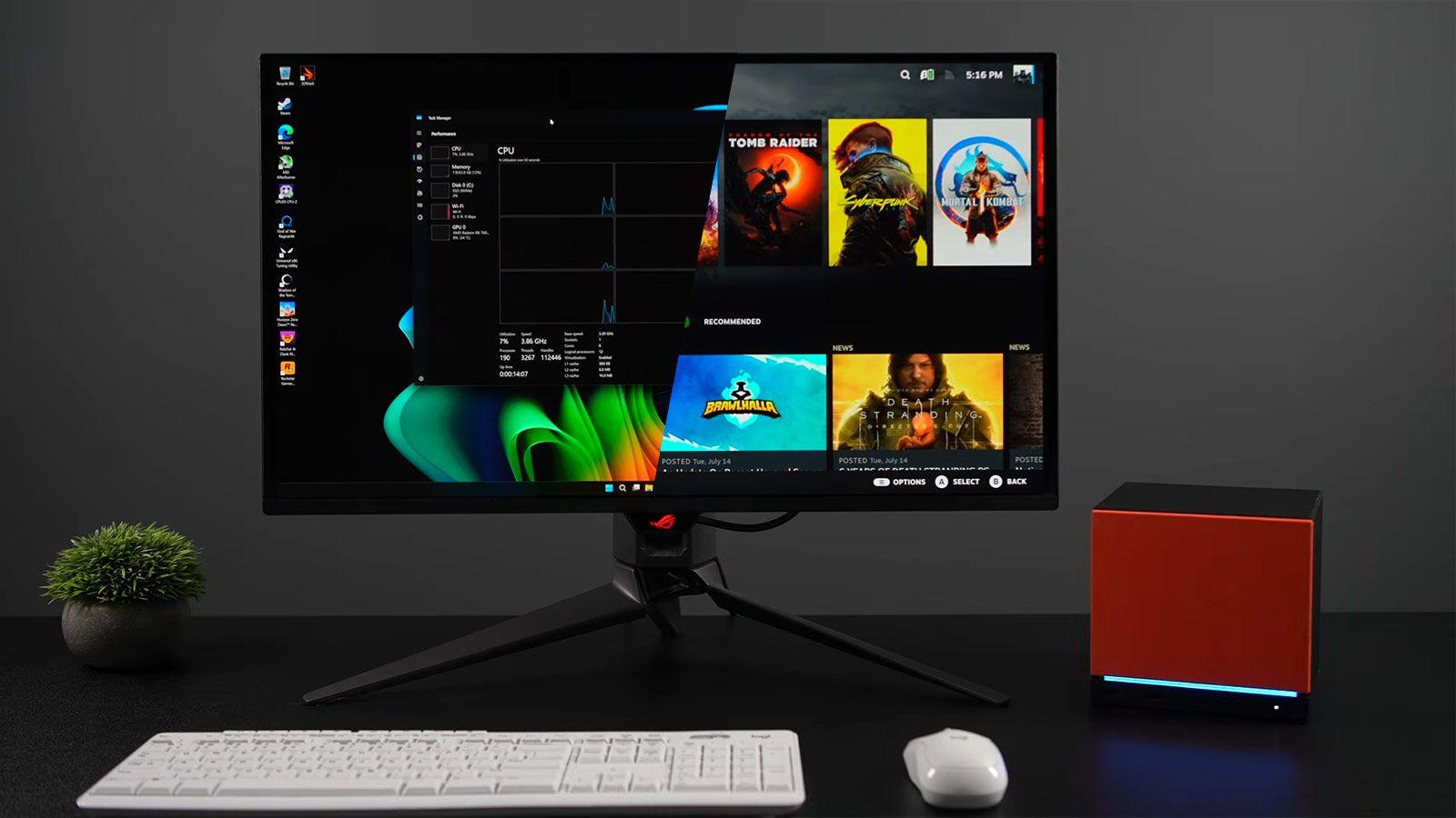 Controladores Windows 11 Steam Machine