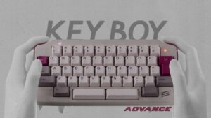teclado diseño Game Boy