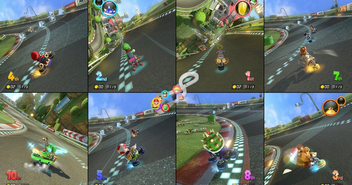 Mario Kart 8 Deluxe en Nintendo Switch 2 mejoras gráficas
