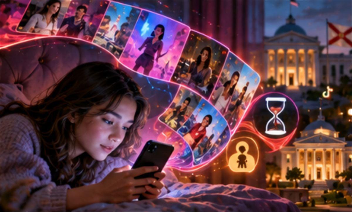 TikTok y menores de edad