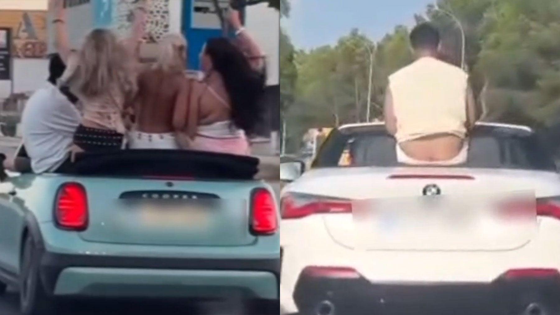 Conducción temeraria en redes sociales