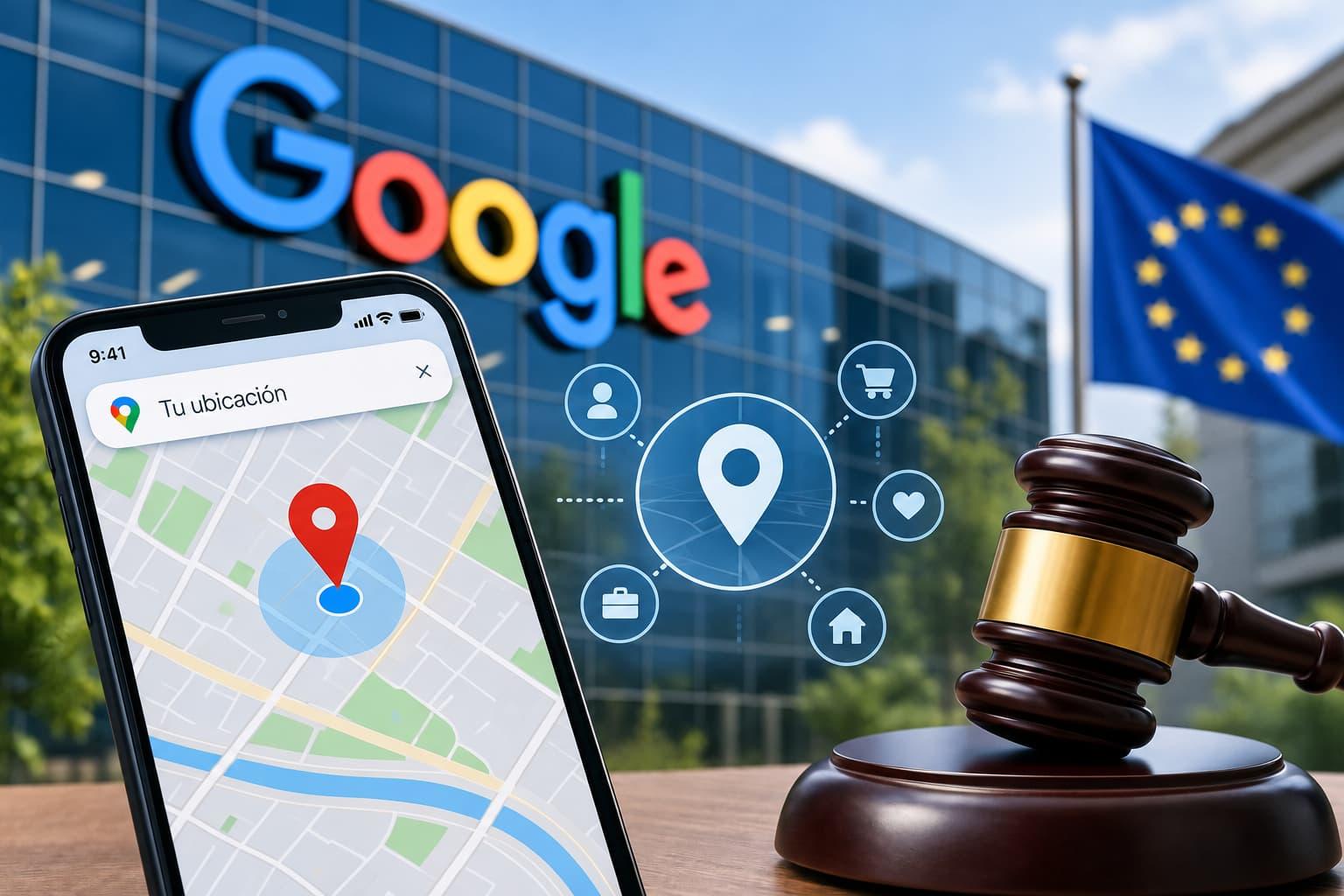 Control de datos de ubicación en Google