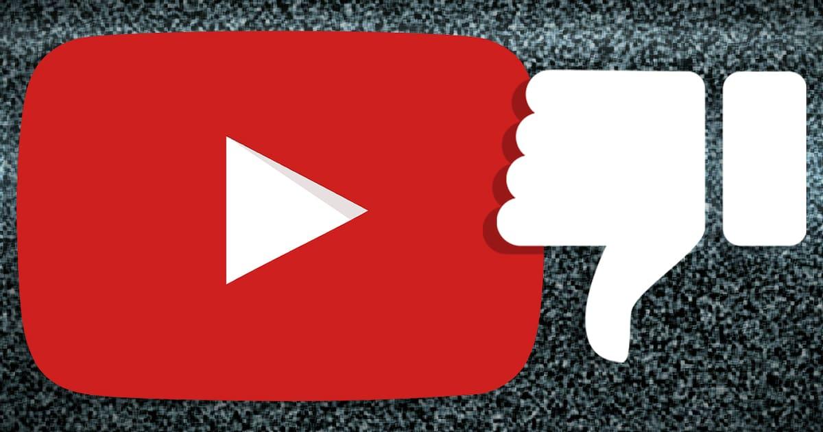 YouTube Dislike Button Interface YouTube Dislike Button Interface
