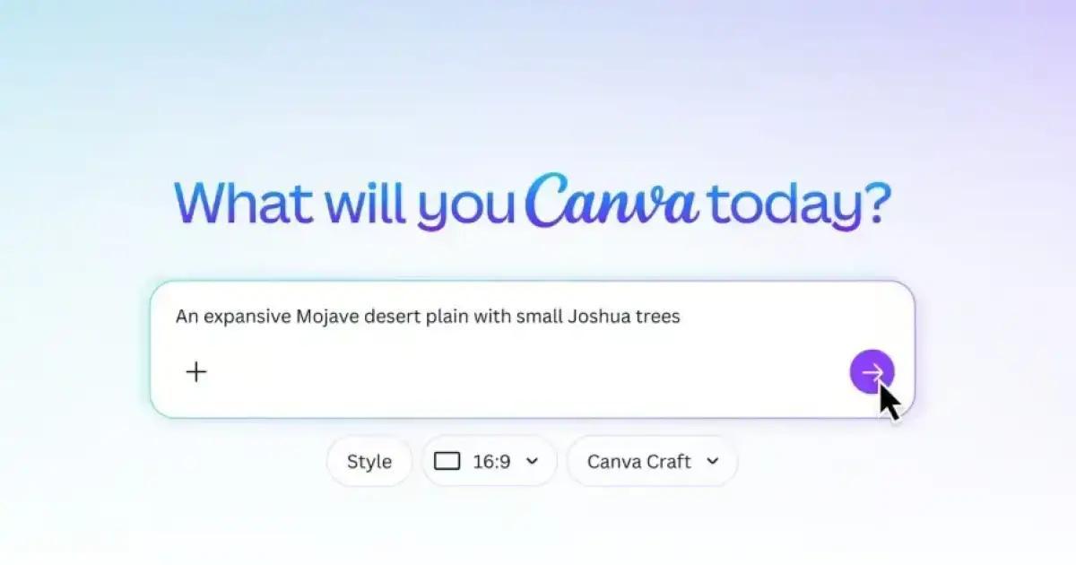 Canva Craft, generación de imágenes para diseño