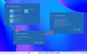 Cloud Rebuild en Windows 11