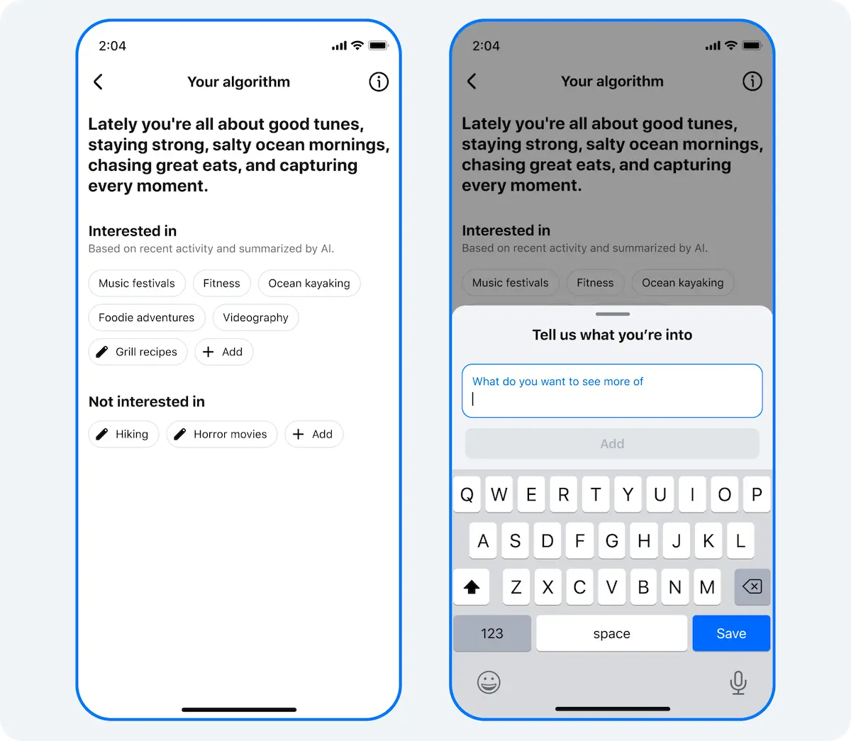 Facebook Your Algorithm Facebook Your Algorithm