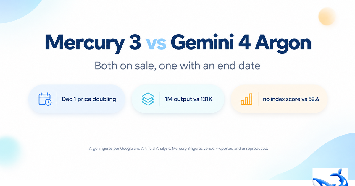 Gemini 4 Argon