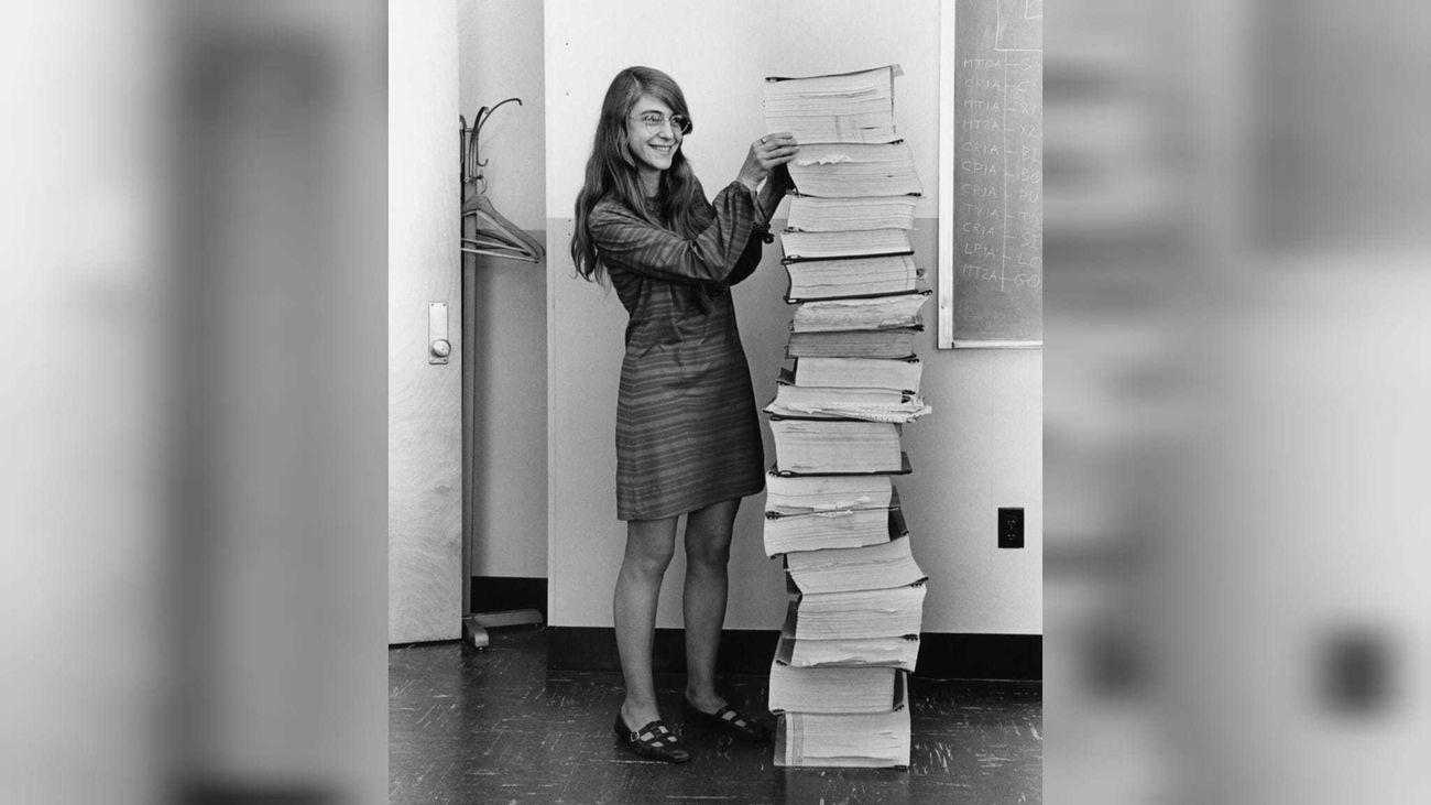 Margaret Hamilton y el software del Apolo 11