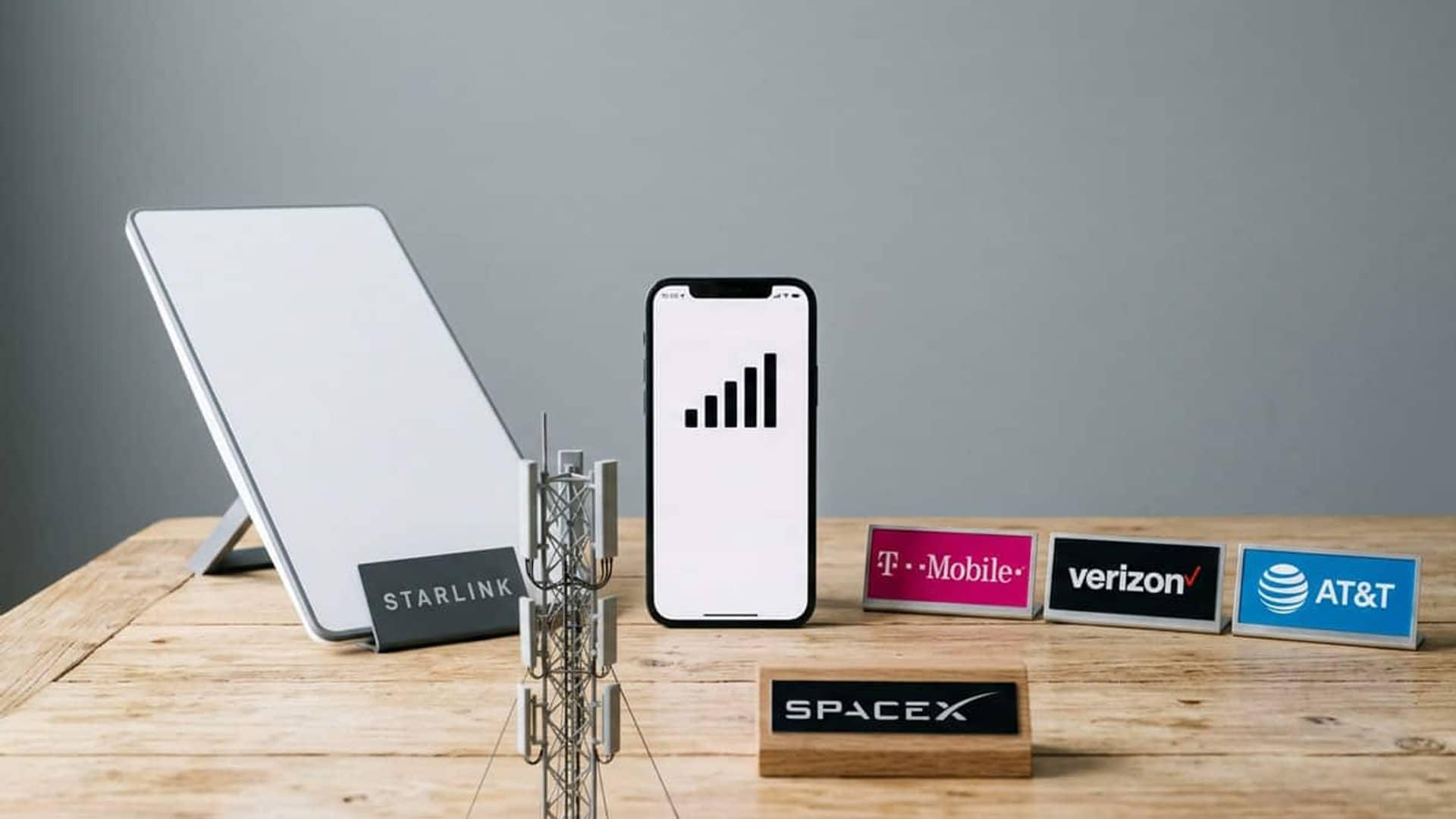SpaceX y red de telefonía móvil